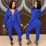 Nukty 2 Piece Set Women Two Piece Outfits Long Sleeve Sweatshirt Pants Tracksuit for Women Two Pieces Sets Fall Clothes Outfits