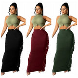 Nukty Skirt Women Skirts Fall Clothes for Women Long Skirt Skirts Female