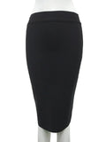 Nukty 16 Colors High Quality Tight Pink Green Black Rayon Knee Length Bandage Skirt Night Club Party Skirt