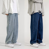 Nukty Men's Jeans Pants Trousers for Men Jean Spring Denim Mens Man Male Trendyol Streetwear Korean Fashion Men Boys Large Flare Sale
