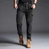 Nukty High Quality Mens Cargo Pants Casual Fashion Jogger Pants Sweatpants Plus Size 40