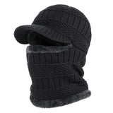 Nukty Winter Hat Skullies Beanies Hats Winter Beanies For Men Women Wool Scarf Caps Balaclava Mask Bonnet Knitted Hat