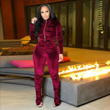 Nukty Two Piece Women Sets Tracksuit  Two Piece Set  Sweatsuits for Women Club Outfits for Female  Clothing Stacked Sweatpants Outfit