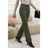 fall outfits aesthetic Shiying Autumn and Winter New Corduroy Straight Casual Pants for Women Fashionable Slim High Waist Retro Pants for Women