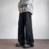 fall outfits Draping Casual Pants Men's Autumn American Loose Suit Pants Youth Retro Pants Spring and Autumn Men's Pants