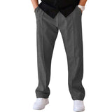 Young Men's Spring and Autumn Loose Straight Sports Casual Trousers American Oversize Long Pants