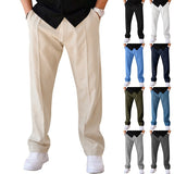 Young Men's Spring and Autumn Loose Straight Sports Casual Trousers American Oversize Long Pants