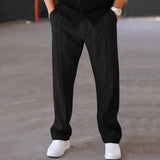 Young Men's Spring and Autumn Loose Straight Sports Casual Trousers American Oversize Long Pants