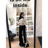 Nukty Hollow Out White Women's Sweater Slim Long Sleeve Knitwear Korean Fashion Pullovers Spring Coquette Jumper Casual