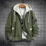 Nukty Casual coat men spring autumn new large size cargo jacket