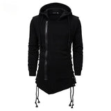 Nukty Autumn Men Hoodies Sweatshirts Casual Hooded jacket Long Sleeve Hoodie Men Slim Fit Streetwear Loose Jacket Coats