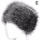 Nukty Russian Hat for Women Faux Fox Fur Hat Winter Female Outdoor Warm Beanie Fluffy Hat Snow Bucket Cap 5 Colors Ushanka Fashion