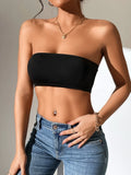 Nukty Pure Black Women's Bra, Casual and Comfortable for Spring and Summer Women, Opaque Bra, Women's Spring and Summer Clothing