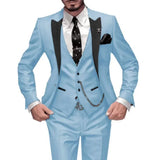 Nukty prom outfits for guys Teal Green Suit for Men，full Man Suitï¼? Pieces Blazer Vest and Pants Set，men's Suit for Wedding ，daily Life，business，party