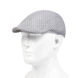 Nukty Men Mesh Breathability Newsboy Caps British Painters Hats Spring and Summer Flat Cap Hip Hop Berets