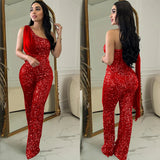 Nukty jumpsuit women jumpsuits one pieces birthday outfits women winter outfits club outfit for woman jumpsuit high quality