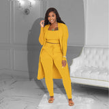 Nukty 3 Piece Set Women Outfits Three Piece Set Pants Sets Fall Outfits for Women Tracksuits Sweatsuits for Woman Clothing