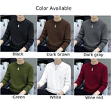 Nukty Men Round Neck Shirts Long Sleeve T-Shirt Casual Undershirts Tees Tops Slim Fit Shirts Designer Solid Tee  Men's Clothing