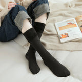 Nukty Thicken Warm Long Socks cashWinter Women Long Stocking Warm Thigh High Socks Ladies Over The Knee Socks Winter Thermal Socks