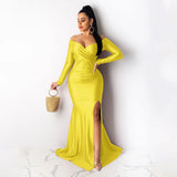 Nukty Birthday Dress for Women Evening Dress Party Dresses Long Dresses for Women Vestidos Woman Fall Dresses Long Sleeve