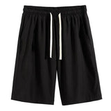 Nukty Spring Summer Split Pants for Men's Slim Outdoor Sports Running Loose Oversized Outerwear Shorts with Ice Silk Sports Shorts