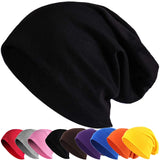 Nukty Stylish Winter Warm Hat for Women Casual Stacking Knitted Bonnet Cap Men Hats Solid Color Hip Hop Skullies Unisex Female Beanies