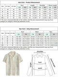 Nukty Hollow Out See-through Men's Shirt Sexy Rose Pattern Short Sleeve Openwork Shirt Summer Streetwear Overshirt Tops Z5094175