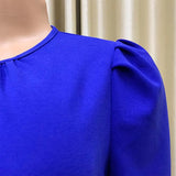 Nukty Elegant Office Dresses Pleated Woman 2024 New O Neck Short Sleeve Mid Calf Formal Business Work Wear Dress Midi Vestidos Mujer