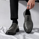 Handmade Oxford Dress Shoes Men's Office Suit Shoes Footwear Wedding Formal Italian Shoes Popular