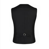 Nukty M-6XL Dress Vests For Men Slim Fit Mens Suit Vest Male Waistcoat Gilet Homme Casual Sleeveless Formal Business Jacket Plus Size