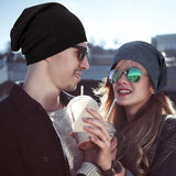 Nukty Stylish Winter Warm Hat for Women Casual Stacking Knitted Bonnet Cap Men Hats Solid Color Hip Hop Skullies Unisex Female Beanies