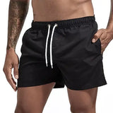 Nukty Men's Swim Shorts Swim Trunks Quick Dry Board Shorts Bathing Suit Breathable Drawstring With Pockets for Surfing Beach Summer