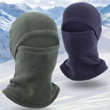 Nukty Winter Polar Coral Hat Fleece Balaclava Men Face Mask Neck Warmer Beanies Thermal Head Cover Tactical Military Sports Scarf Caps