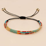 Nukty Native Style Miyuki Bracelet for Women Fashion Fall Winter Simple Bracelets Jewellery Jewelry Gift Pulseras Femme