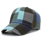 Nukty New Unisex Spring Summer Women Men Plaid Baseball Caps Outdoor Cool Lady Male Sun Cap Hat for Women Men Fashion