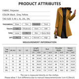 Nukty Solid Colo Slim Woolen Women's Coat Long Jacket Autumn Winter Fashion Korean Outerwear Black Coat Elegant Female Clothing