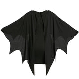 Nukty Halloween new plus size women's bat shirt in a long dress women costume
