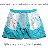 Nukty Men's Swim Shorts Swim Trunks Quick Dry Board Shorts Bathing Suit Breathable Drawstring With Pockets for Surfing Beach Summer