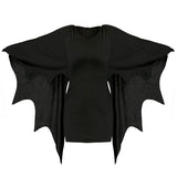 Nukty Halloween new plus size women's bat shirt in a long dress women costume