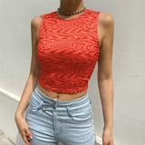 Lace Y2k Crop Tops For Women See-through E Girl Sexy Camisole Bodycon Sleeveless 90s Aesthetic Tops Cyber Y2k Streetwear Women