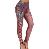 Nukty Ladies Leggings Clothing New Women Fashion 3D Print  Causual Hip Slimming High Elastic Female Breathable Leggings