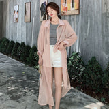 Nukty Women Blouse Sun Protection Fashion Long Lantern Sleeve Outerwear Sheer All-match Thin Beach Street Comfort Korean Style Leisure