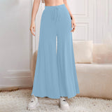 Nukty Fashion High Waist Wide Leg Pants For Women Autumn Loose Casual Women' S Pants Pantalon Vintage Long Trousers