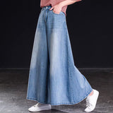 Nukty Korean Streetwear Women Women's High Waist Jeans Woman Harajuku Fashion Denim Pants Jean Baggy Clothes Vintage Clothing Urban