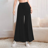 Nukty Fashion High Waist Wide Leg Pants For Women Autumn Loose Casual Women' S Pants Pantalon Vintage Long Trousers