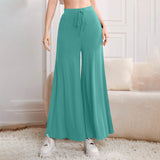 Nukty Fashion High Waist Wide Leg Pants For Women Autumn Loose Casual Women' S Pants Pantalon Vintage Long Trousers