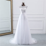 New Applique wedding dress formal robe mariage Vestidos de Novia bridal dress vestido de festa Beach wedding dresses